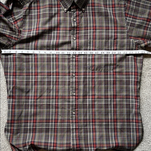 Men’s Pendleton 100% Virgin Wool Plaid Button Down | Size XL - Picture 9 of 10